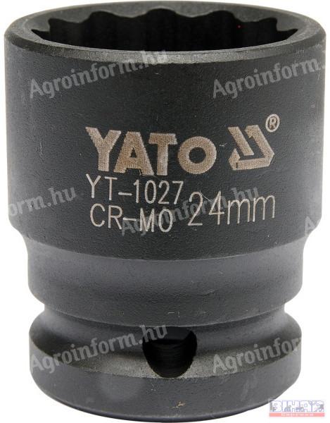 Dugókulcsfej 1/2" 24mm gépi 