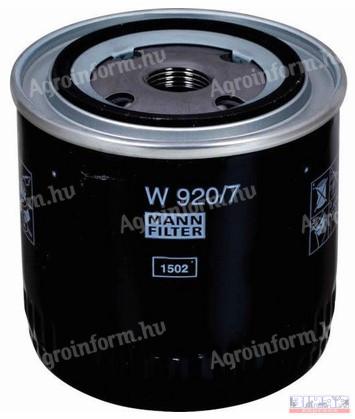 Olajszűrő W- 920/ 7 Mann-Filter
