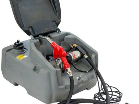 Üzemanyag tartály 100L elektromos 12V szivattyúval