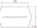 Ékszíj 13x10x2108 Li (Hatszögletű) fűnyíró traktorra