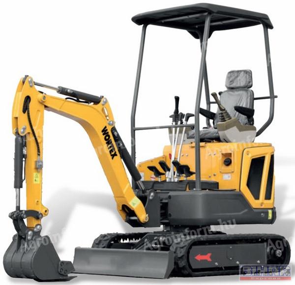 Wortex Kubota Raptor 1600 mini forgó-kotró