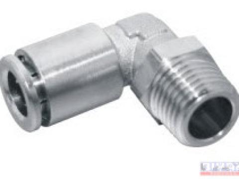 Csőtoldó idom 6 mm - M 8x1 mm L idom
