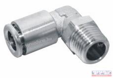 Csőtoldó idom 6 mm - M 8x1 mm L idom
