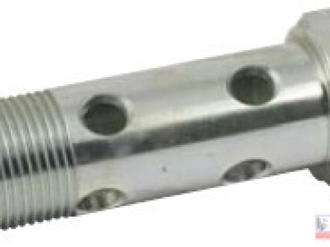 Áteresztő csavar M8x1,25 Dupla furatos