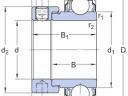 YET 209-110 (41,275x85x22/43,7) SKF csapágy 