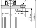 YAR 209 (45x85x22/49) SKF csapágy