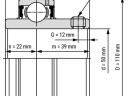 YAR 310 (50x110x32/61) csapágy