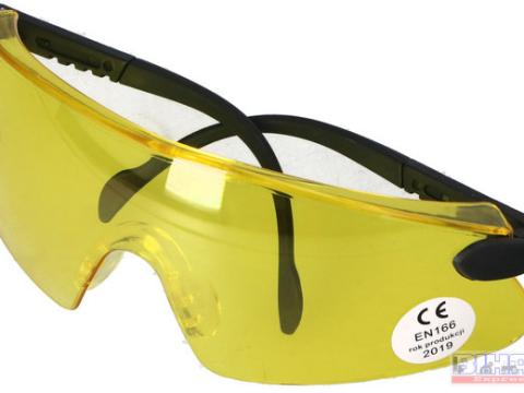 Védőszemüveg sárga árnyalatú Védőszemüveg sárga árnyalatú
