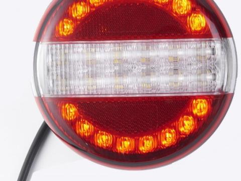 Hátsó lámpa kerek DN-140, 28db Led Hátsó lámpa kerek DN-140, 28db Led