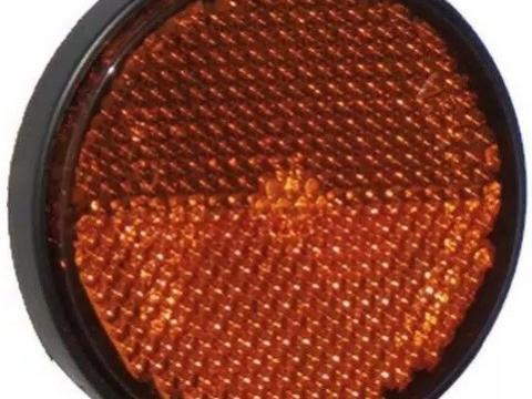 Prizma sárga kerek DN-86 (hátsó csavaros rögzítéssel)