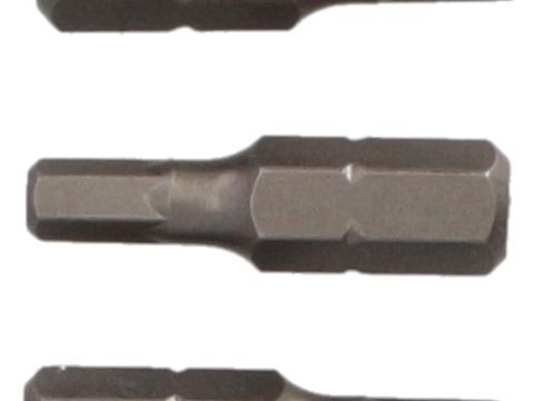 Bit fej HEX4x25 mm 3 db-os Bit fej HEX4x25 mm 3 db-os