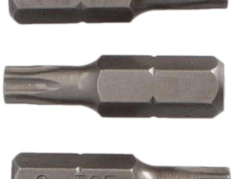 Bit fej T25x25 mm 3 db-os Bit fej T25x25 mm 3 db-os