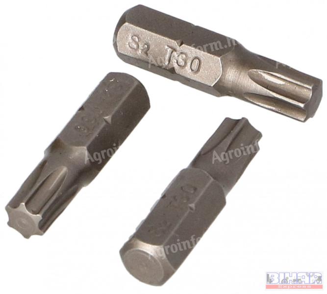 Bit fej T30x25 mm 3 db-os