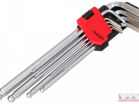 Imbuszkulcs készlet 9 részes (1,5-10) hosszított