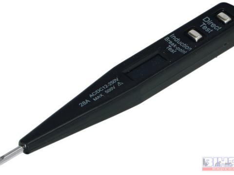 Fázisceruza AC/DC 12-230V, LCD kijelző Fázisceruza AC/DC 12-230V, LCD kijelző