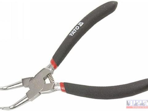 Seegergyűrű fogó 200 belső hajlított YATO Seegergyűrű fogó 200 belső hajlított YATO