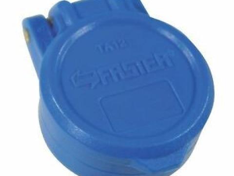 Gyorscsatlakozó porvédő sapka kék Gyorscsatlakozó porvédő sapka kék