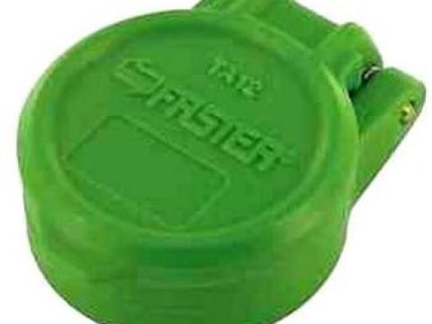 Gyorscsatlakozó porvédő sapka zöld Gyorscsatlakozó porvédő sapka zöld