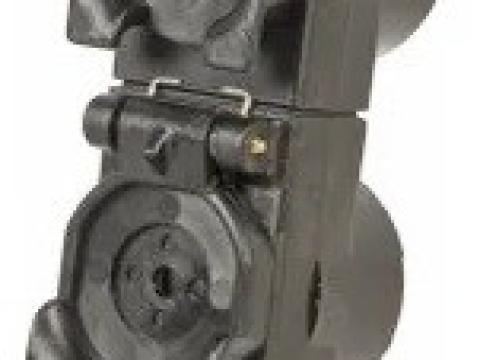 Gyorscsatlakozó porvédő dupla 45° La:61mm