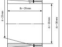 Szorítóhüvely H 305 (M25x1,5)