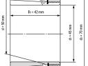 Szorítóhüvely H 310 (M50x1,5) Komplett
