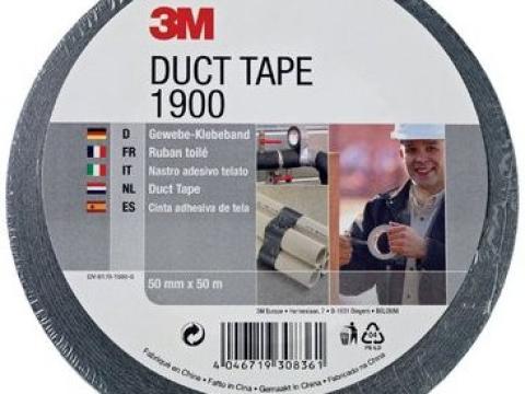 Ragasztó szalag 50x50 fekete Ragasztó szalag 50x50 fekete