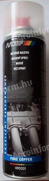 Rézpaszta spray 500ml Motip