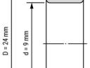  609 2RS (9x24x7) SKF csapágy