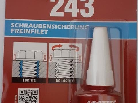 Loctite 243 menetrögzítő 5ml Loctite 243 menetrögzítő 5ml