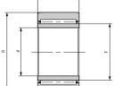 NKI 20/20 (20x32x20) SKF csapágy