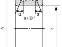 3208 (40x80x30,2) KBS csapágy