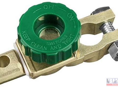 Áramtalanító kapcsoló akkusaruval Áramtalanító kapcsoló akkusaruval