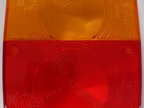 Hátsó lámpa utánfutó (piros-sárga) búra Hátsó lámpa utánfutó (piros-sárga) búra