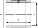 NUTR 2052 A (20x52x25) SKF csapágy