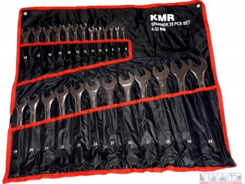 Csillag-villás kulcs készlet 6-32, 25 db-os