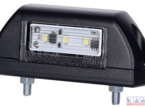 Rendszám megvilágító lámpa, 3db Leddel, vezetékkel Rendszám megvilágító lámpa, 3db Leddel, vezetékkel