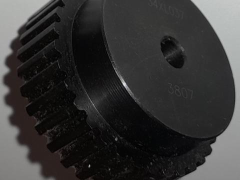 Fogasszíjtárcsa XL z34/037 acél Fogasszíjtárcsa XL z34/037 acél