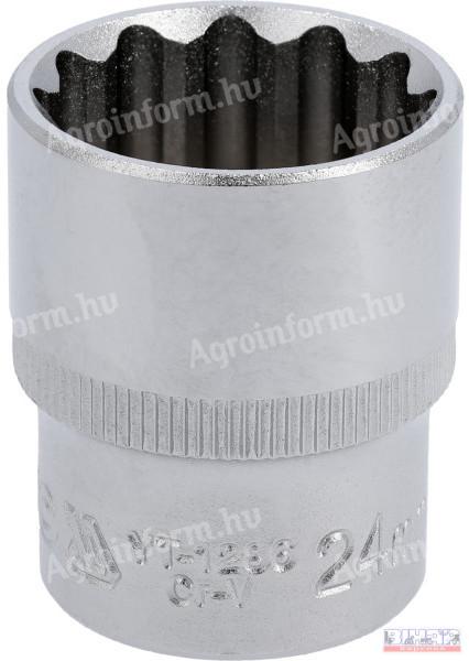 Dugókulcsfej 1/2&amp;#34; 24mm 12 lapú