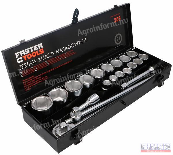 Dugókulcs készlet 3/4&amp;#34; 21 db-os (19-50)