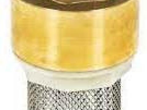 Lábszelep rézből, 1" inox kosárral  Lábszelep rézből, 1" inox kosárral