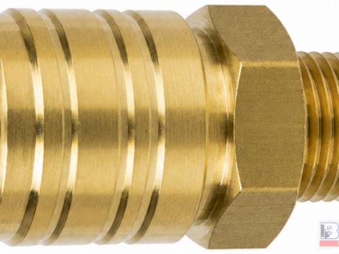 Gyorscsatlakozó hüvely 1/4&amp;#34; külső menetes / LEVEGŐ /