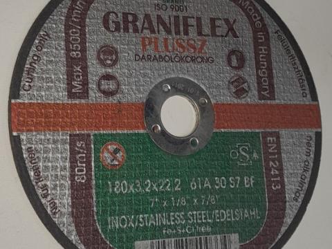 Vágókorong 180x3,2 fém Vágókorong 180x3,2 fém