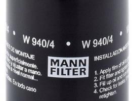 Olajszűrő W- 940/ 4 Mann-Filter