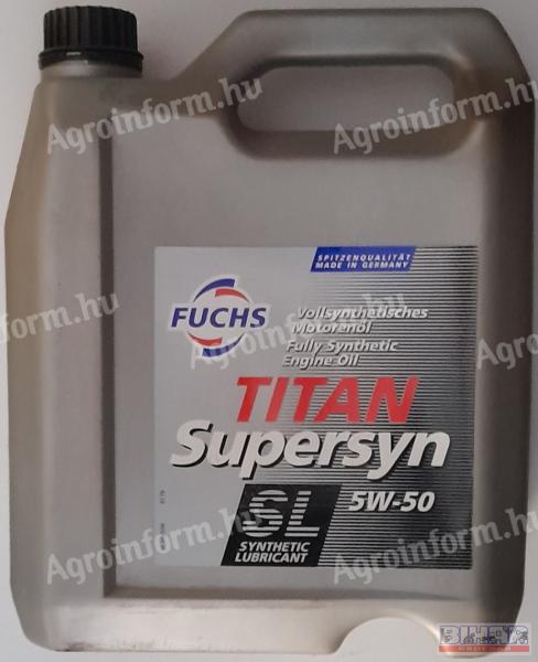 FUCHS TITAN SUPERSYN SL 5W-50; 5 liter