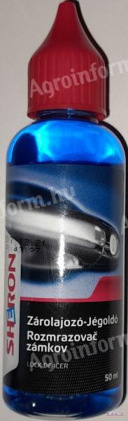 Zárolajozó-jégoldó 50 ml Sheron