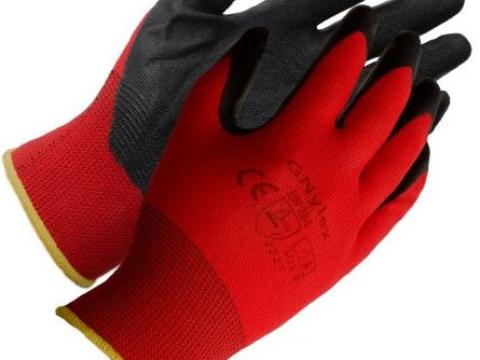 Védőkesztyű szerelő gumirozott (piros) Védőkesztyű szerelő gumirozott (piros)