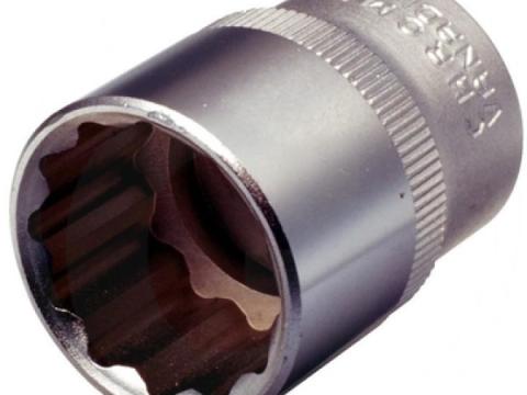 Dugókulcsfej 1/2" 25mm 12 szögű Dedra Dugókulcsfej 1/2" 25mm 12 szögű Dedra