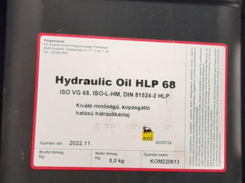 ENI (Agip) hidraulikaolaj HLP 68 8kg ENI (Agip) hidraulikaolaj HLP 68 8kg