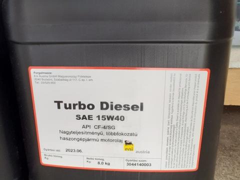 ENI (Agip) Turbo Diesel 15W-40, 8kg ENI (Agip) Turbo Diesel 15W-40, 8kg