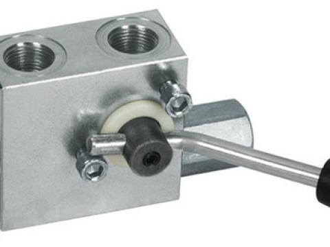 Hidraulika átváltó szelep 3/8" kézi (visszacsapó szeleppel) Hidraulika átváltó szelep 3/8" kézi (visszacsapó szeleppel)